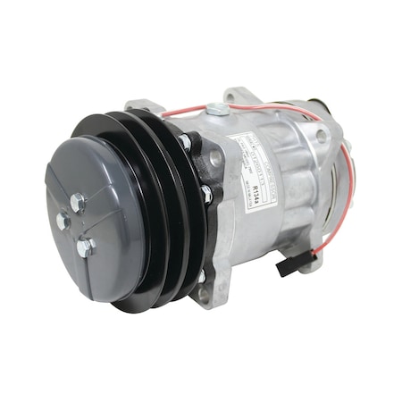 A & I Products Compressor, New, Sanden Style w/ Clutch (9149) 10.7" x7.5" x7.5" A-3386861M1
